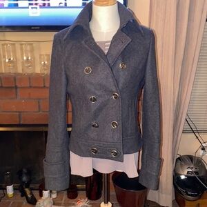 Express small grey coat